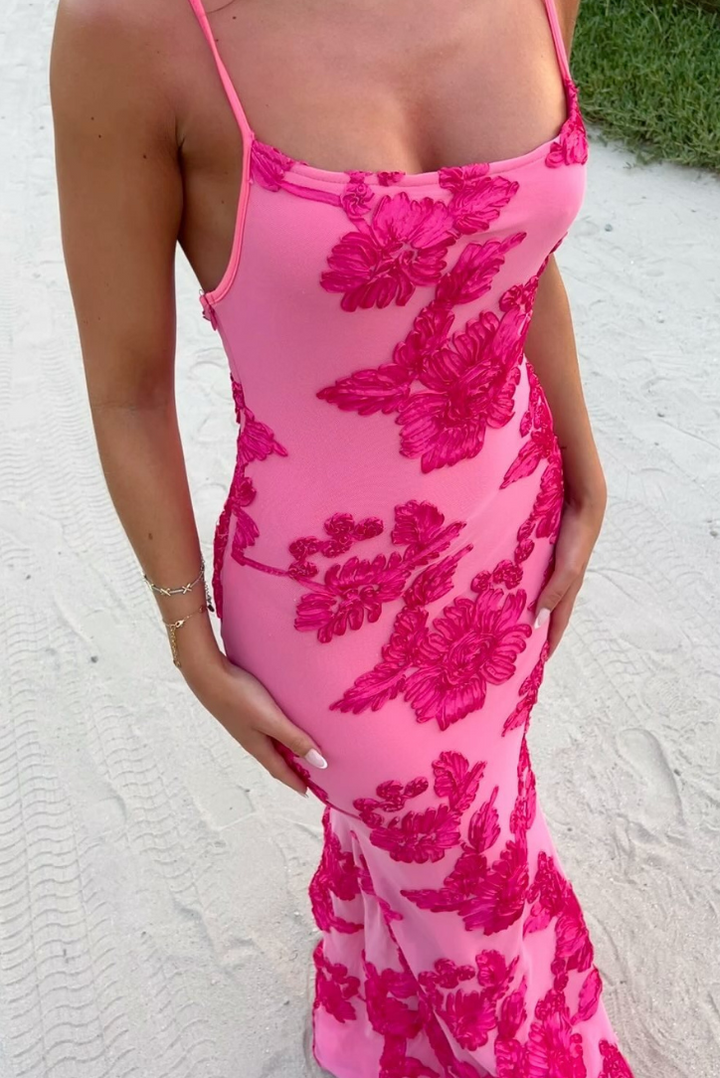 Thea | Abito Maxi Floreale