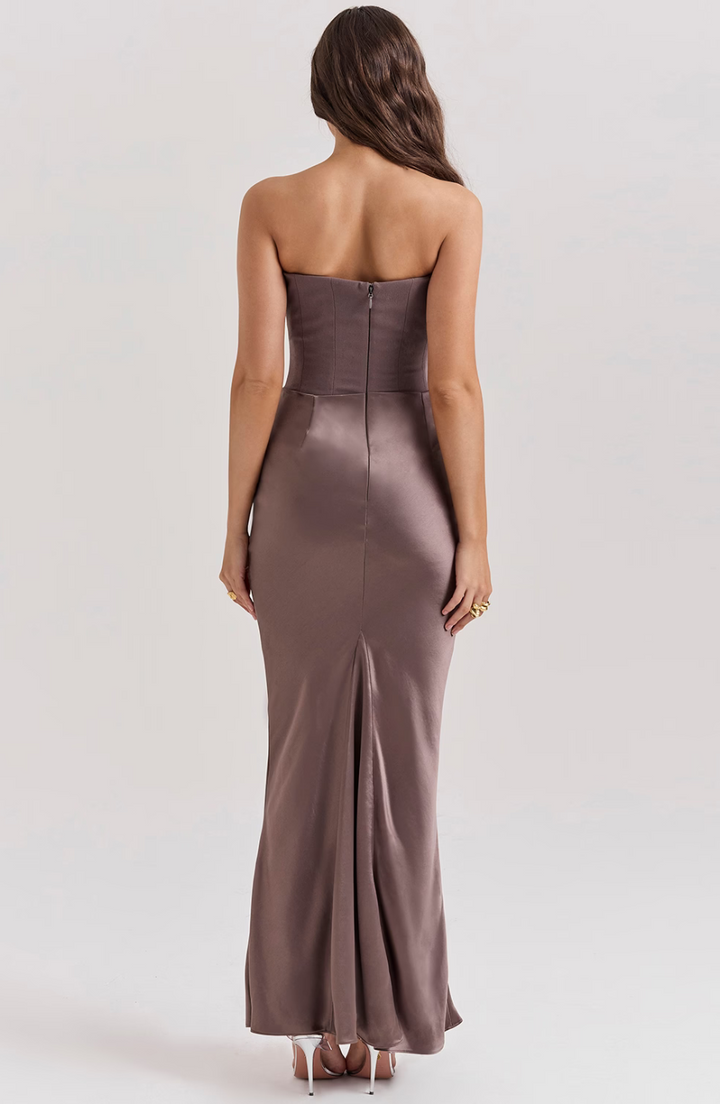 Tessa | Abito Maxi Senza Spalline