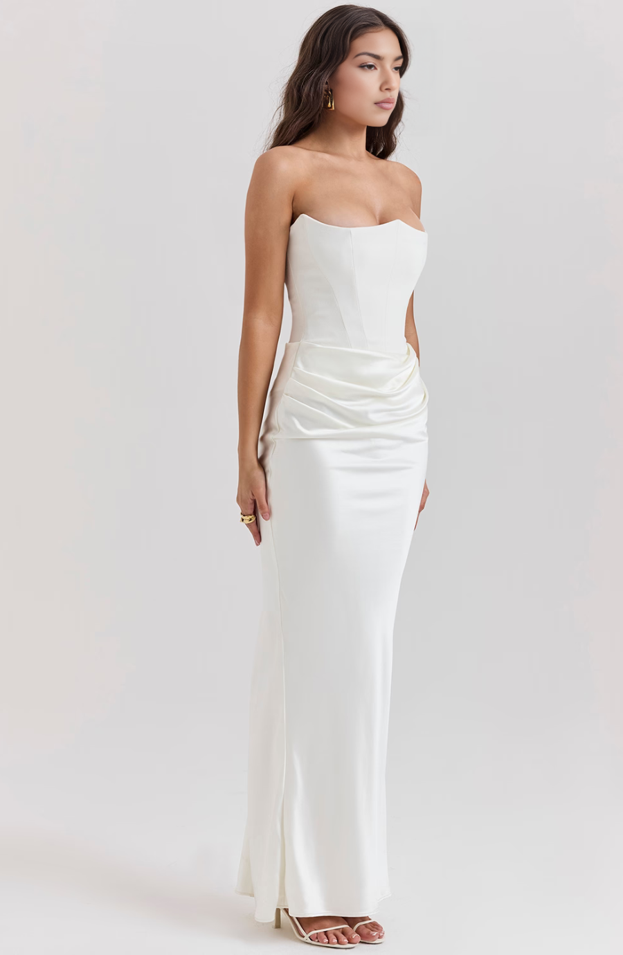 Tessa | Abito Maxi Senza Spalline