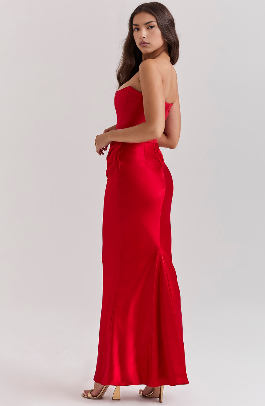 Tessa | Abito Maxi Senza Spalline