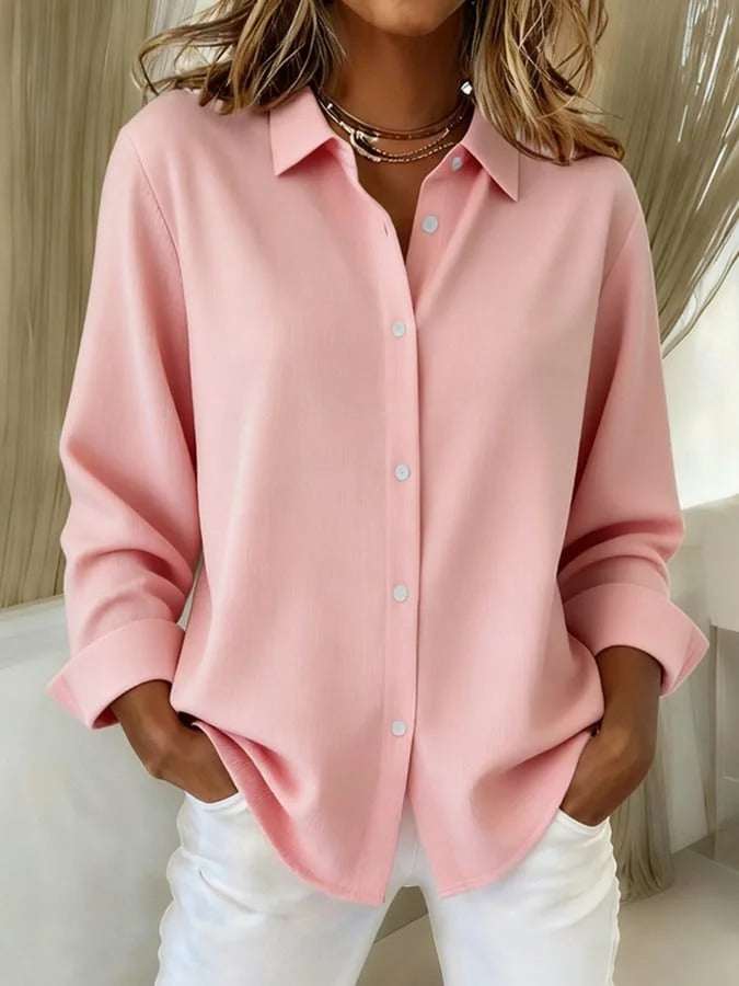 Lina – Blusa elegante con chiusura a bottoni