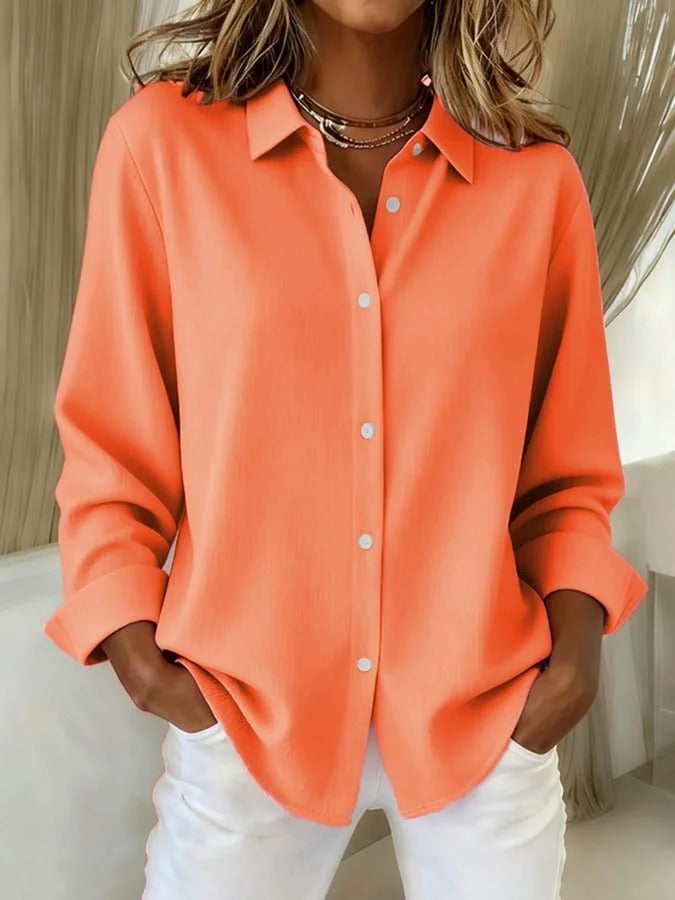 Lina – Blusa elegante con chiusura a bottoni