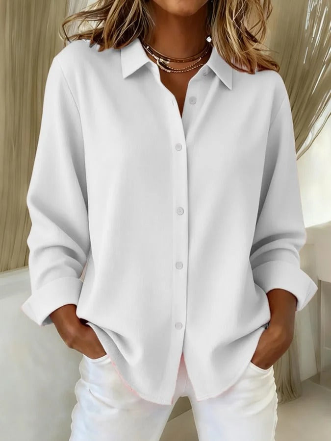 Lina – Blusa elegante con chiusura a bottoni