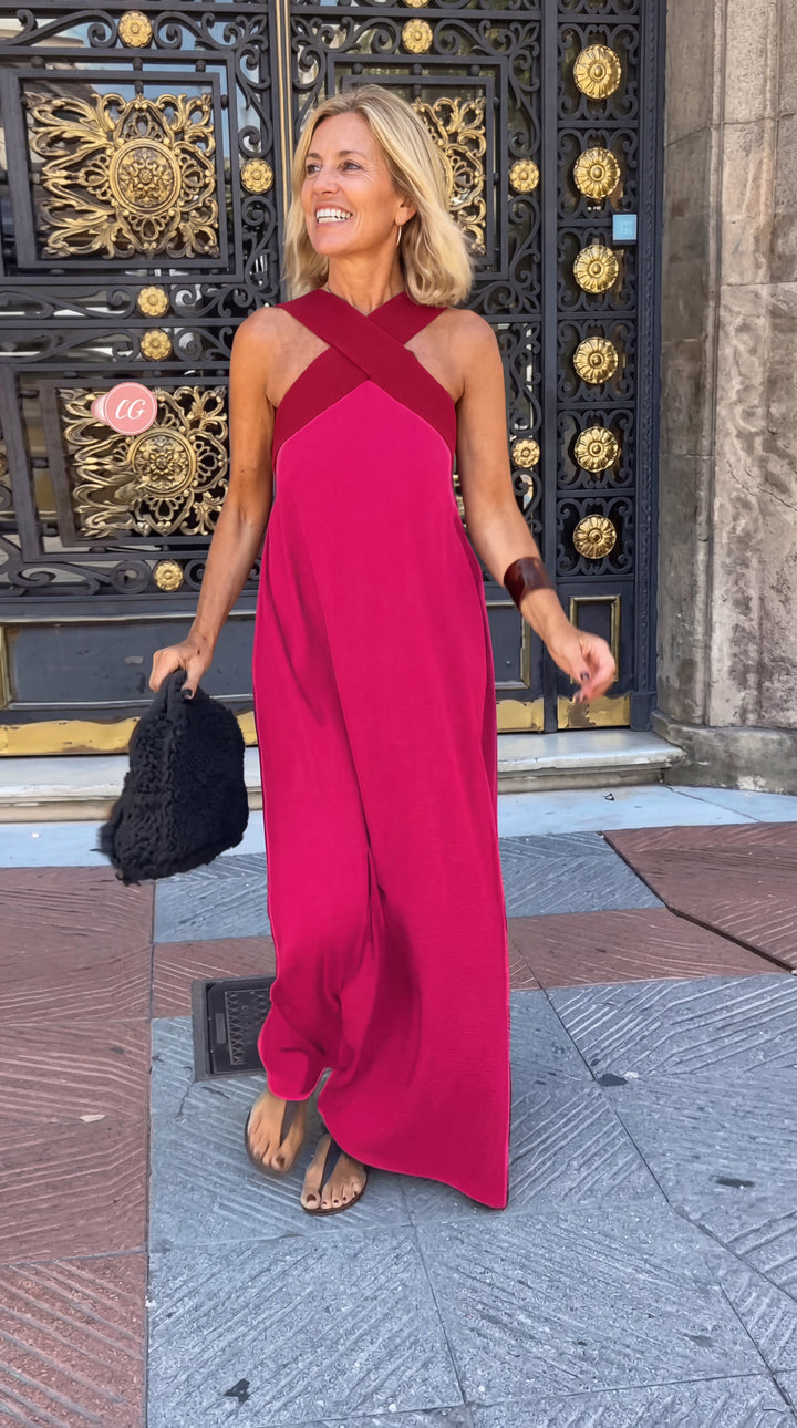 Elena | Vestito con taglio incrociato