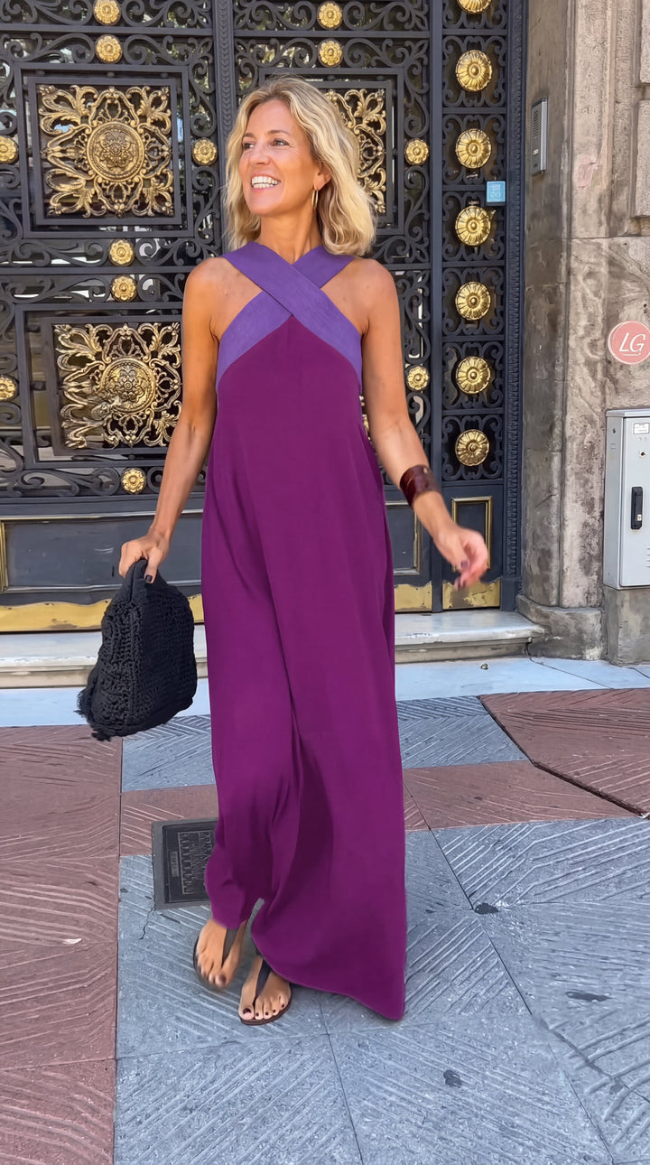 Elena | Vestito con taglio incrociato