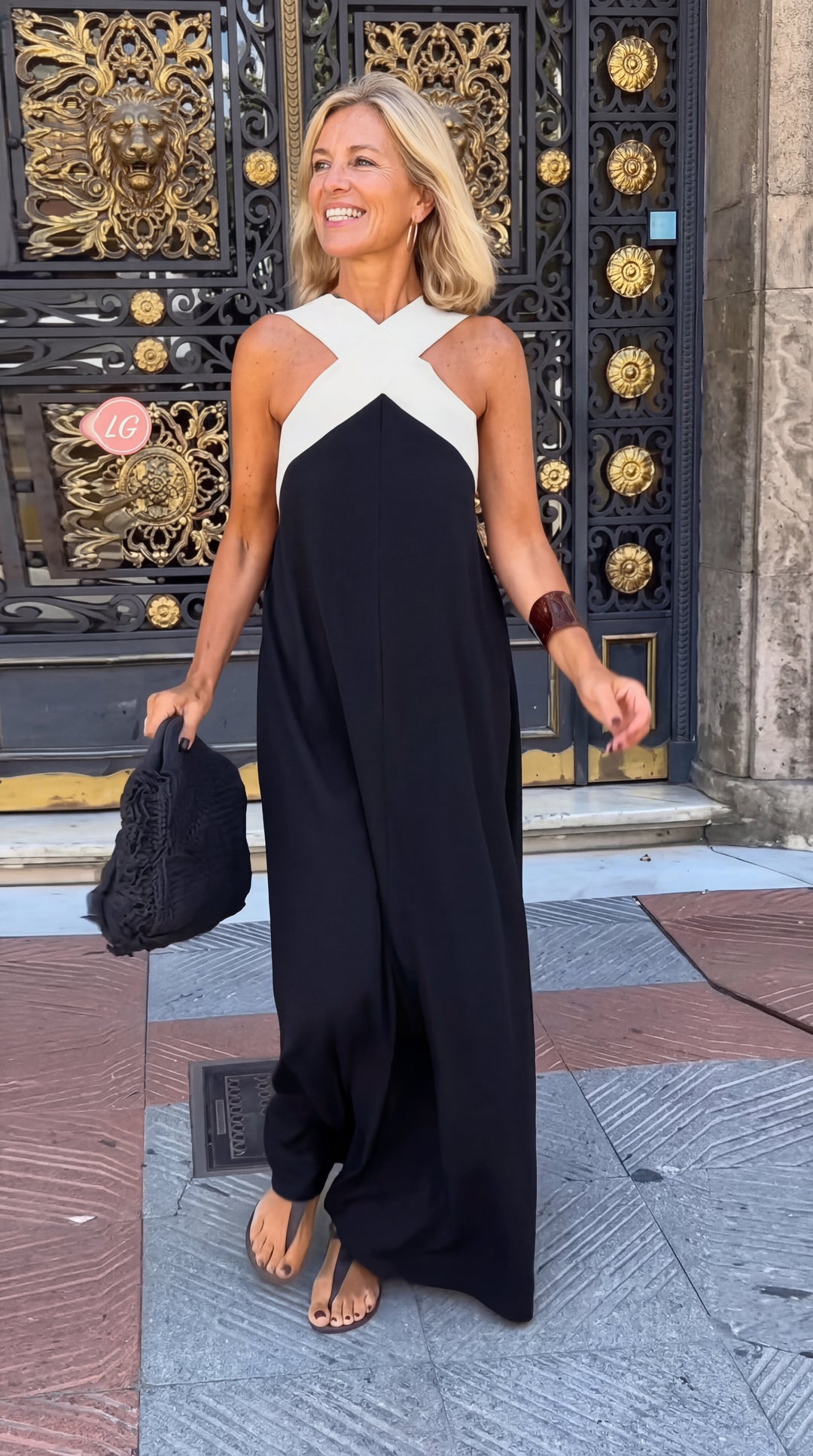 Elena | Vestito con taglio incrociato
