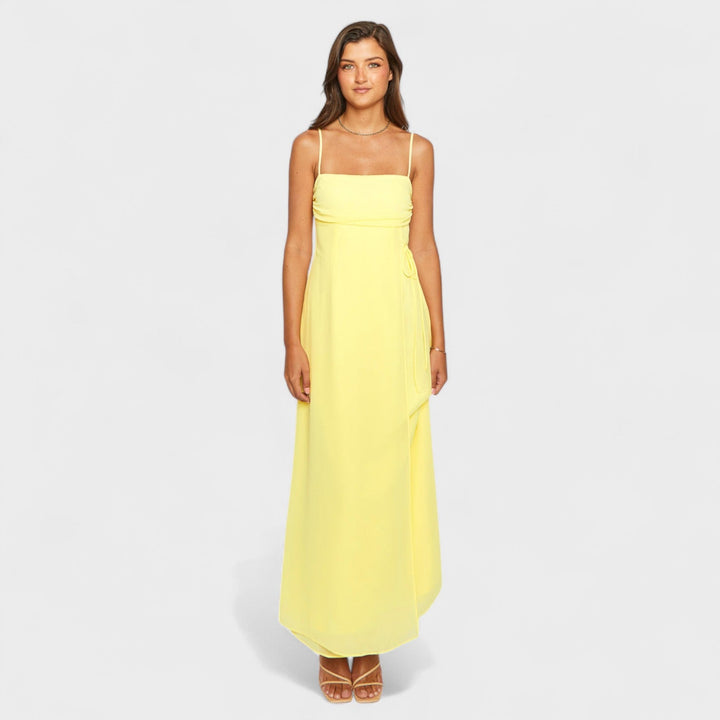 Flóssi - Vestito maxi giallo