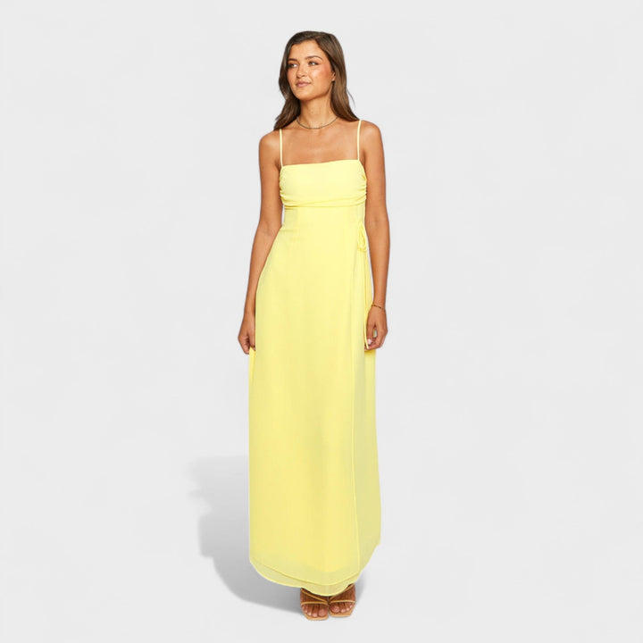 Flóssi - Vestito maxi giallo