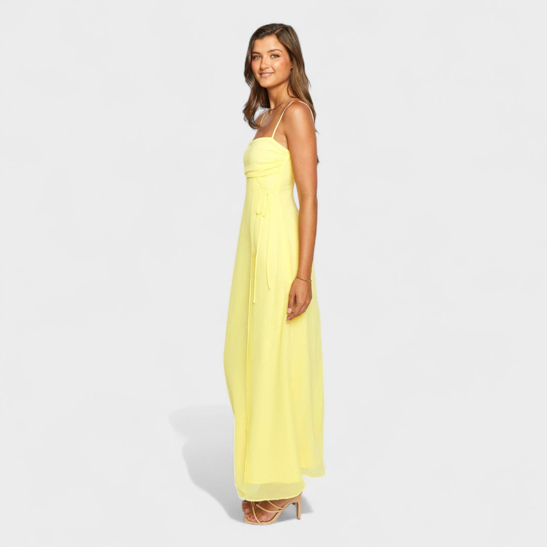Flóssi - Vestito maxi giallo