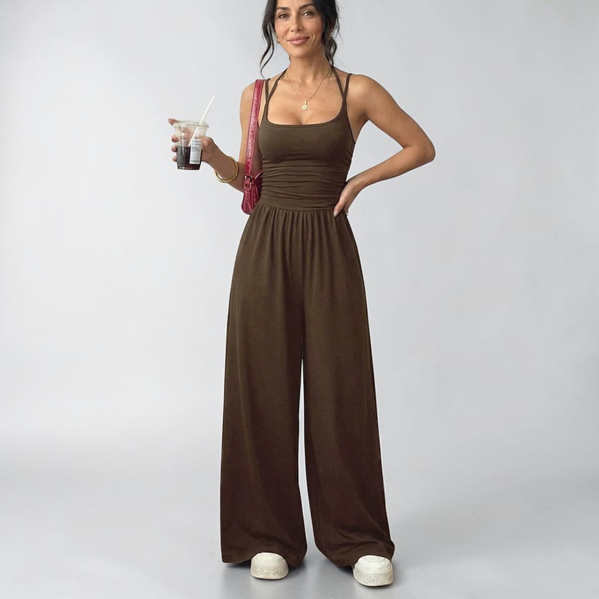 Alma - Mono casual con spalline sottili
