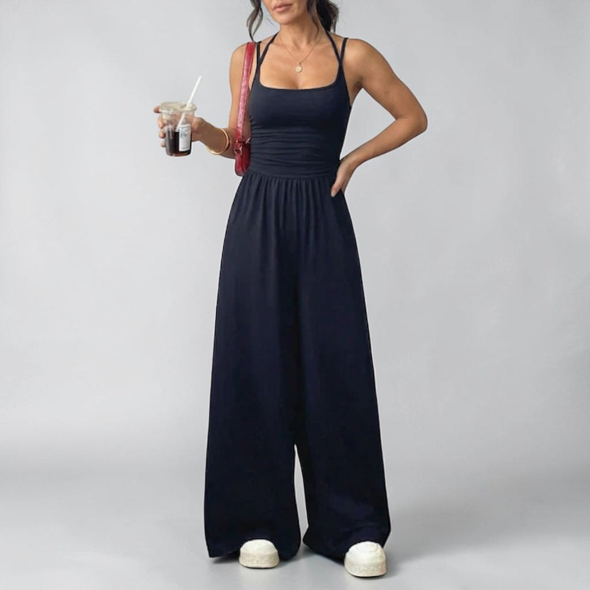 Alma - Mono casual con spalline sottili