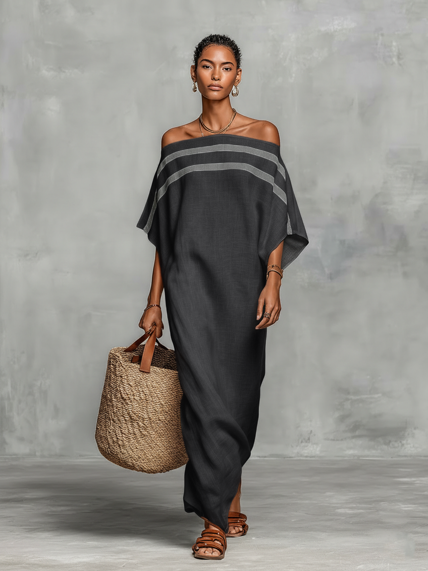 Livia | Abito Maxi Minimalista