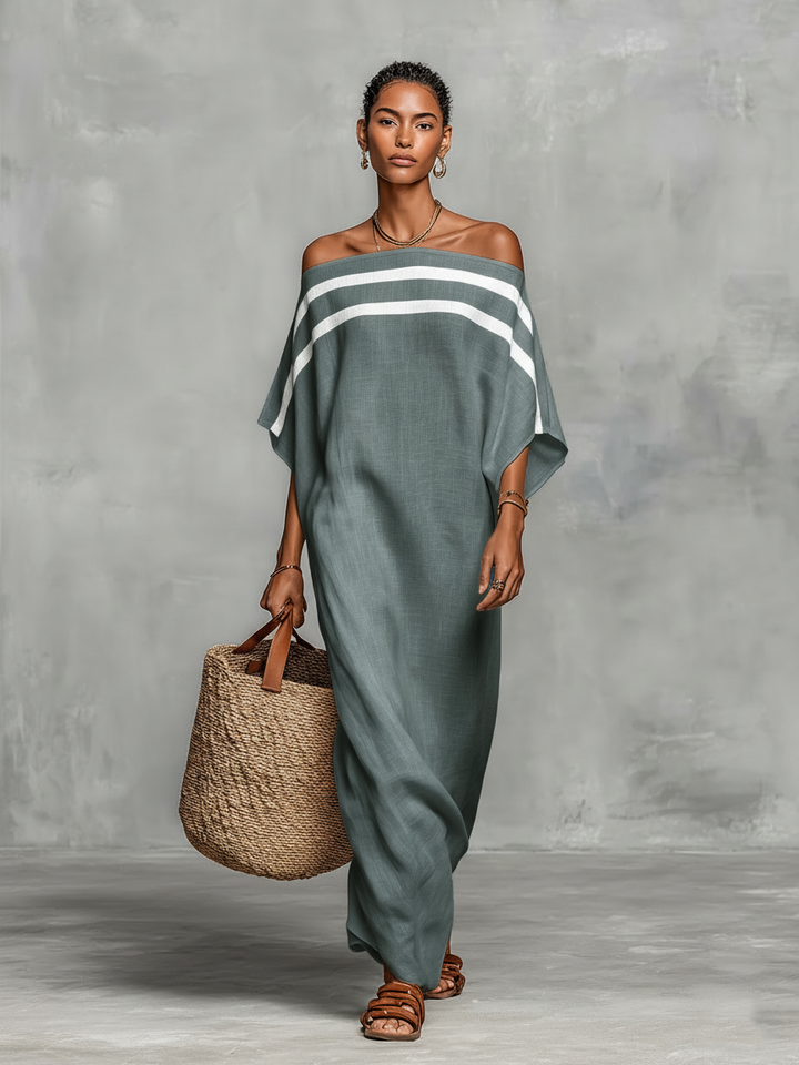 Livia | Abito Maxi Minimalista