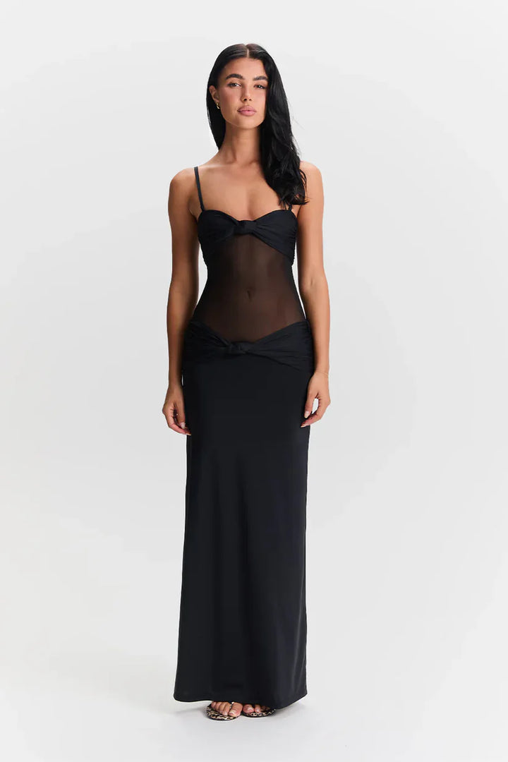 Zola | Abito Maxi con Spalline Rimovibili