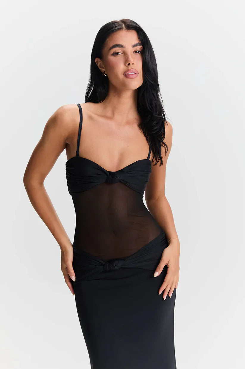 Zola | Abito Maxi con Spalline Rimovibili