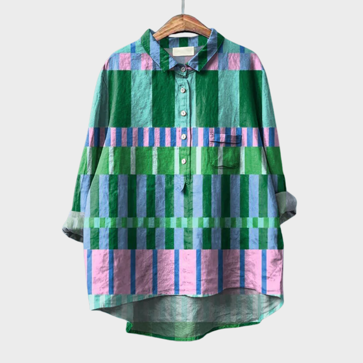 Ámbar | Elegante Blusa Estiva in Lino