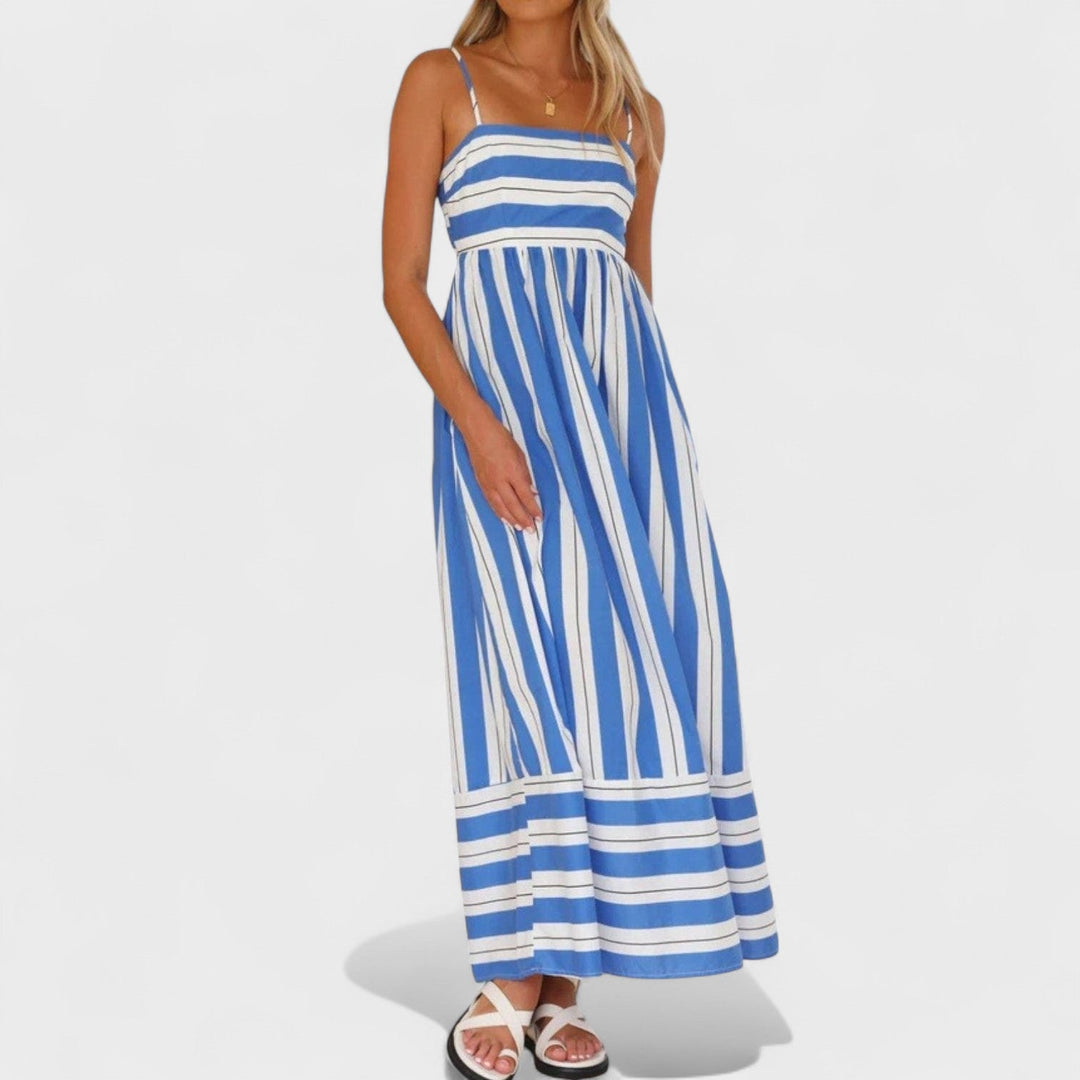 Isabel - Vestito lungo a righe