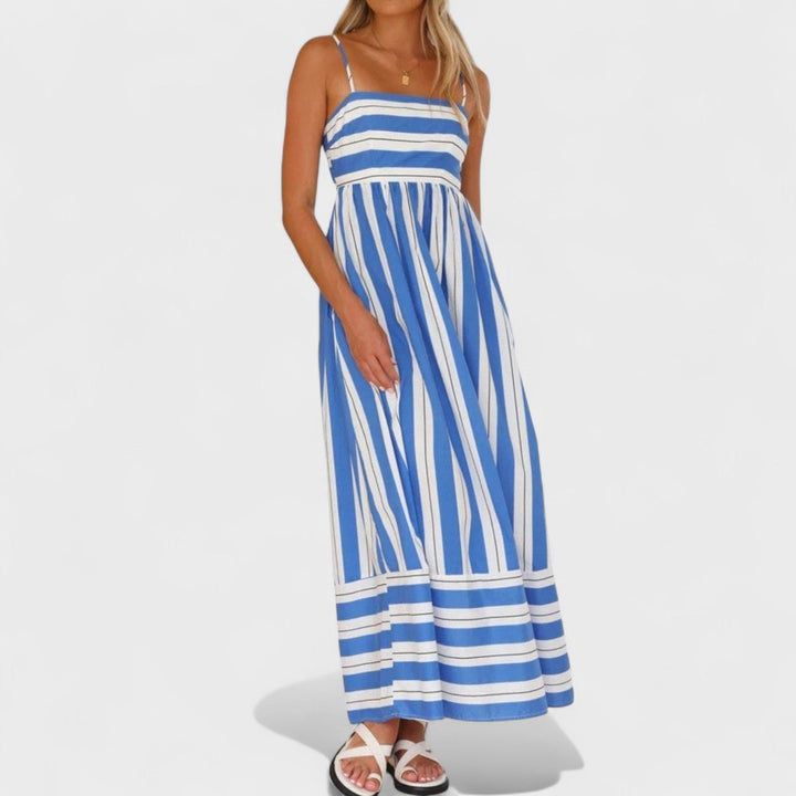 Isabel - Vestito lungo a righe