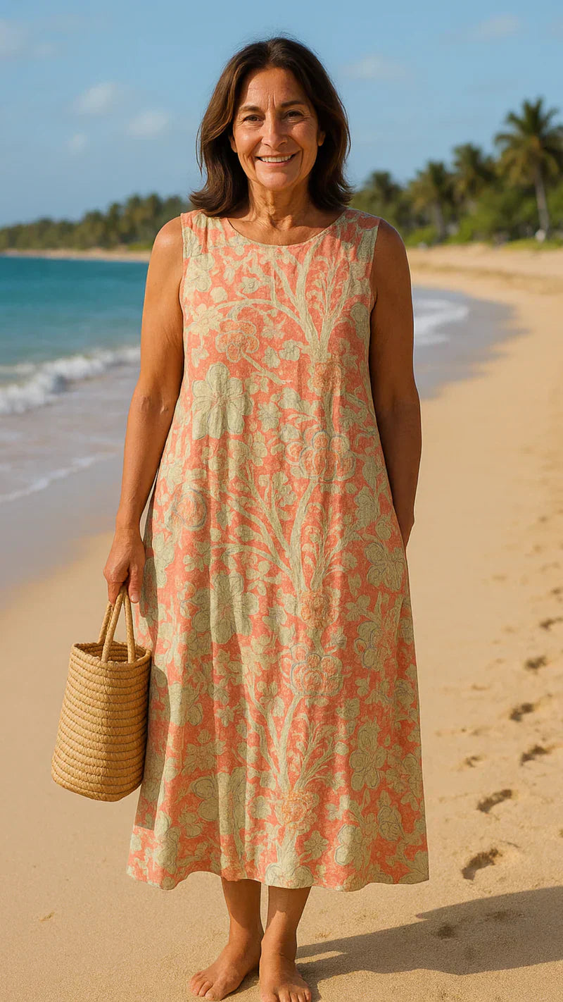 Elis - Vestito floreale vintage