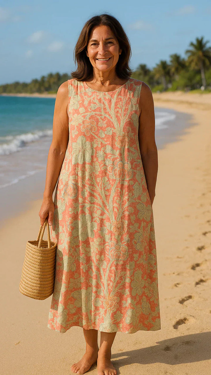 Elis - Vestito floreale vintage