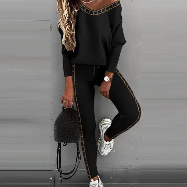 Sofia™ | Lunachic Set Maglia e Pantaloni alla Moda