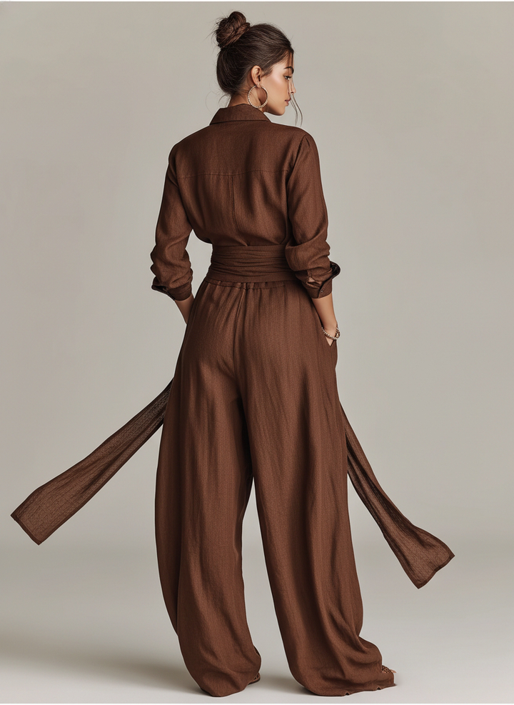 Francesca | Tuta Elegante in Lino