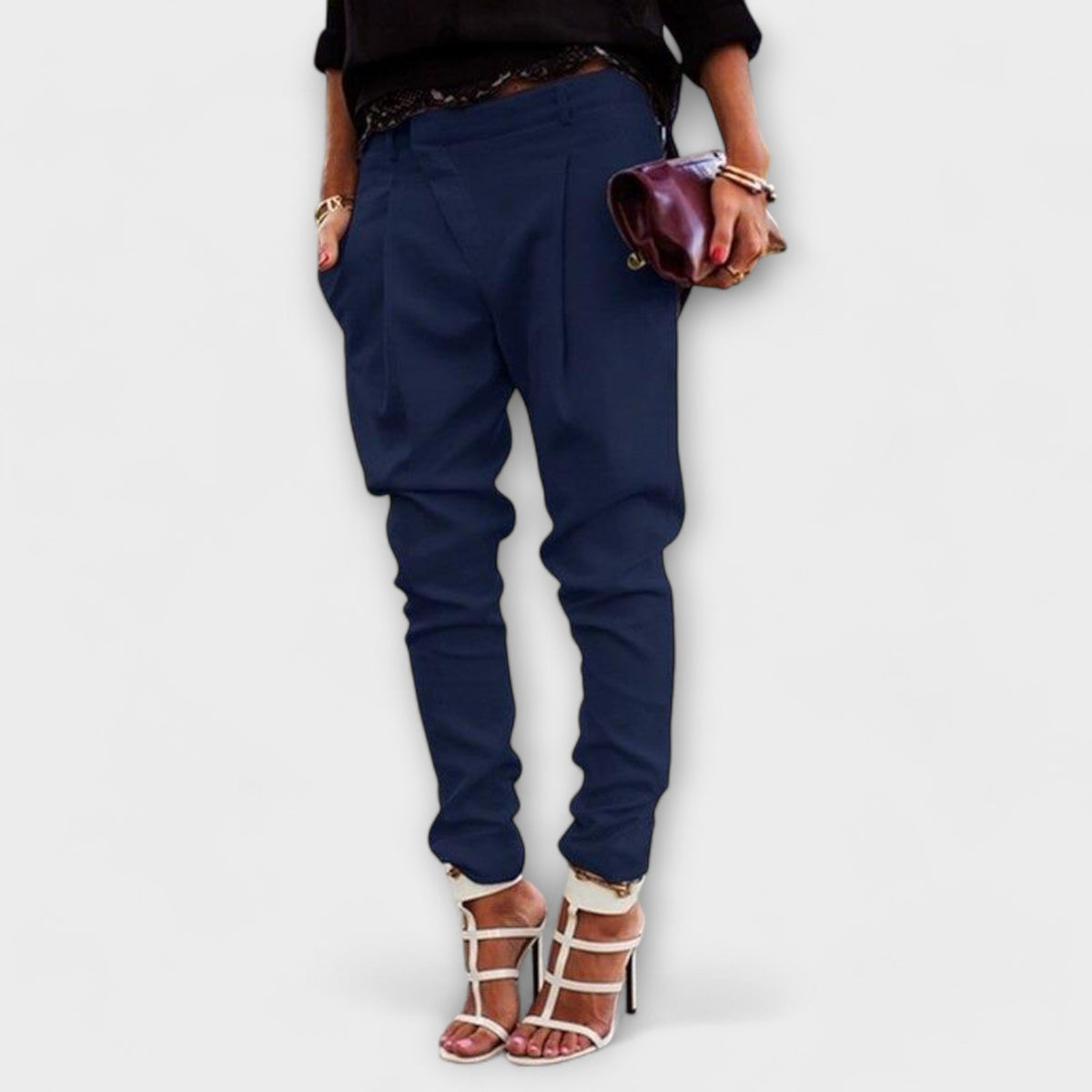 Mira - Pantaloni a manicotto eleganti