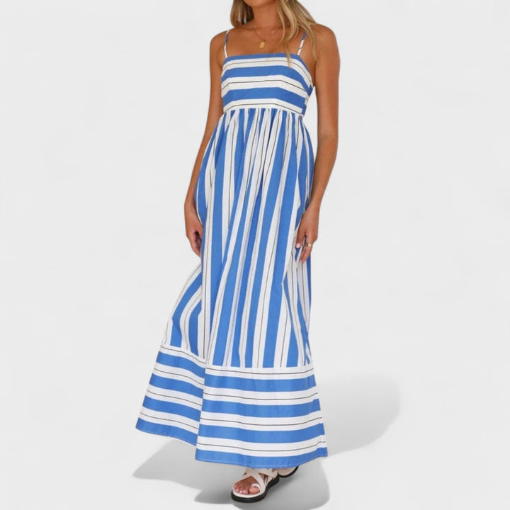 Isabel - Vestito lungo a righe