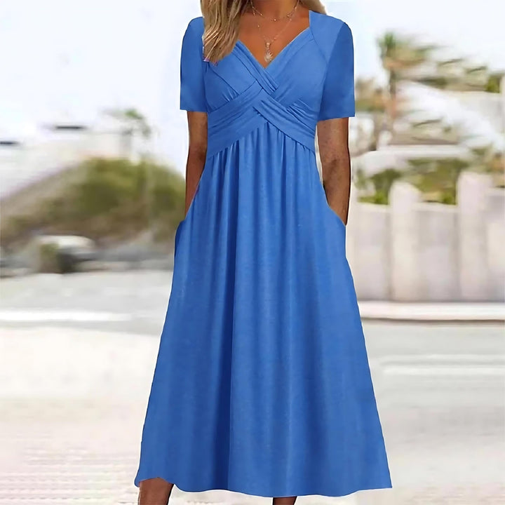 SOFIA | Abito Midi Scolpente con Silhouette Lusinghiera per Occasioni Eleganti