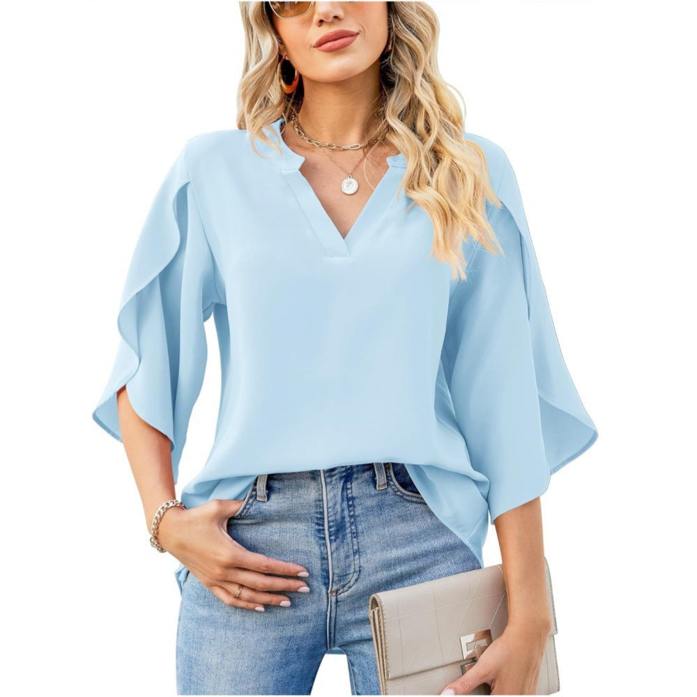Sofia™ | Claire - Elegante Top con Scollatura a V
