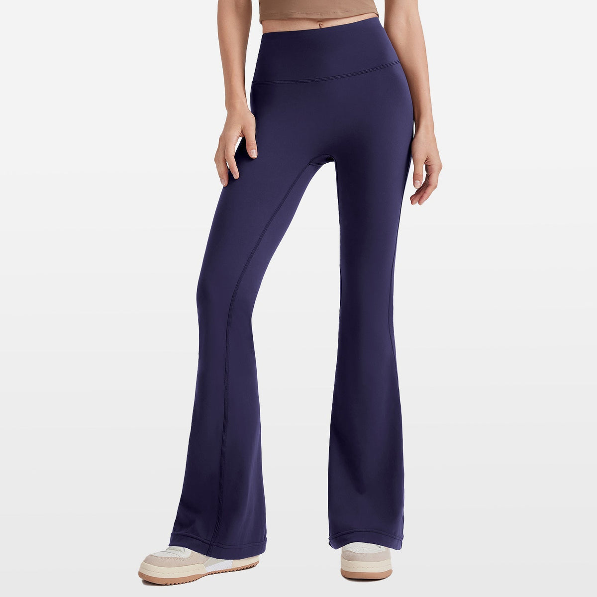 Serena - Pantaloni casual con gamba a Campana