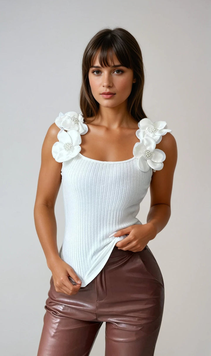 Sofia™ | Eliana - Top Senza Maniche Floreale