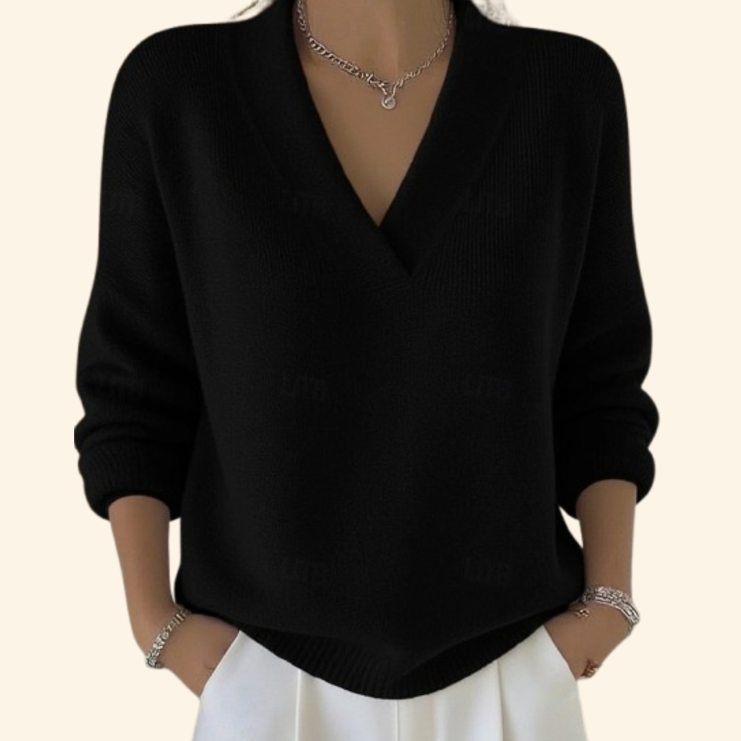 Milena | Maglia Morbida con Scollo a V