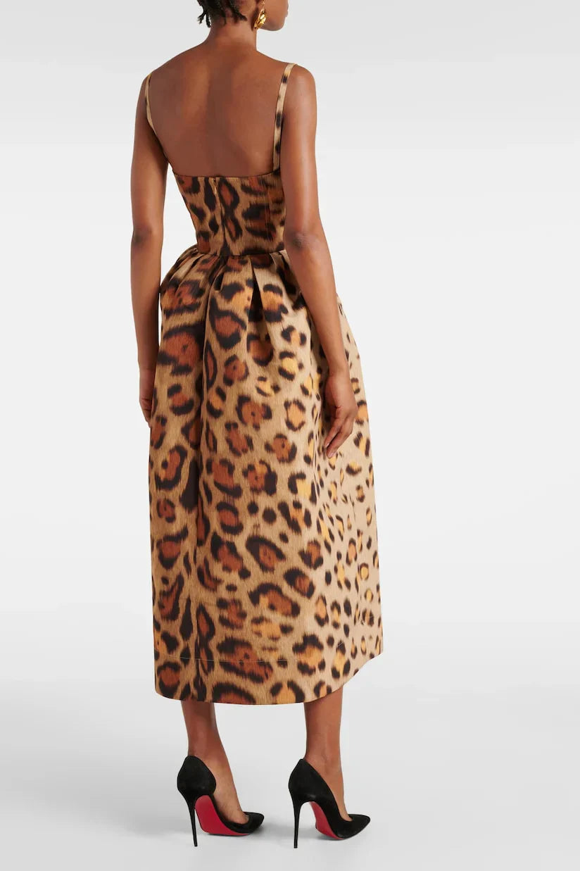 Abito Leopard Luxe