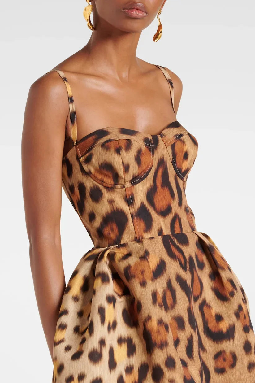 Abito Leopard Luxe