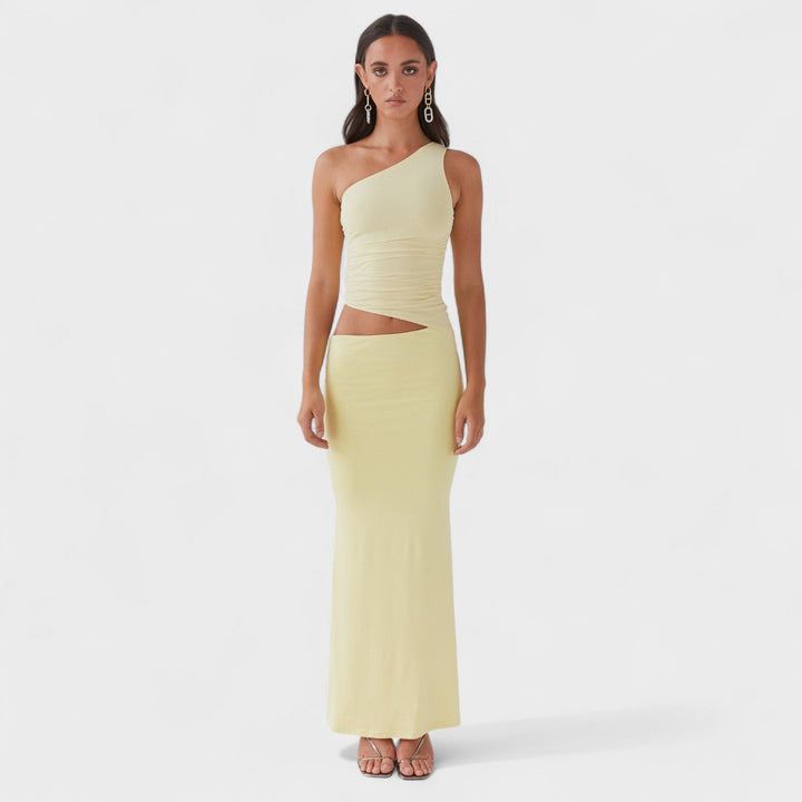 Serenela - Vestito maxi asimmetrico