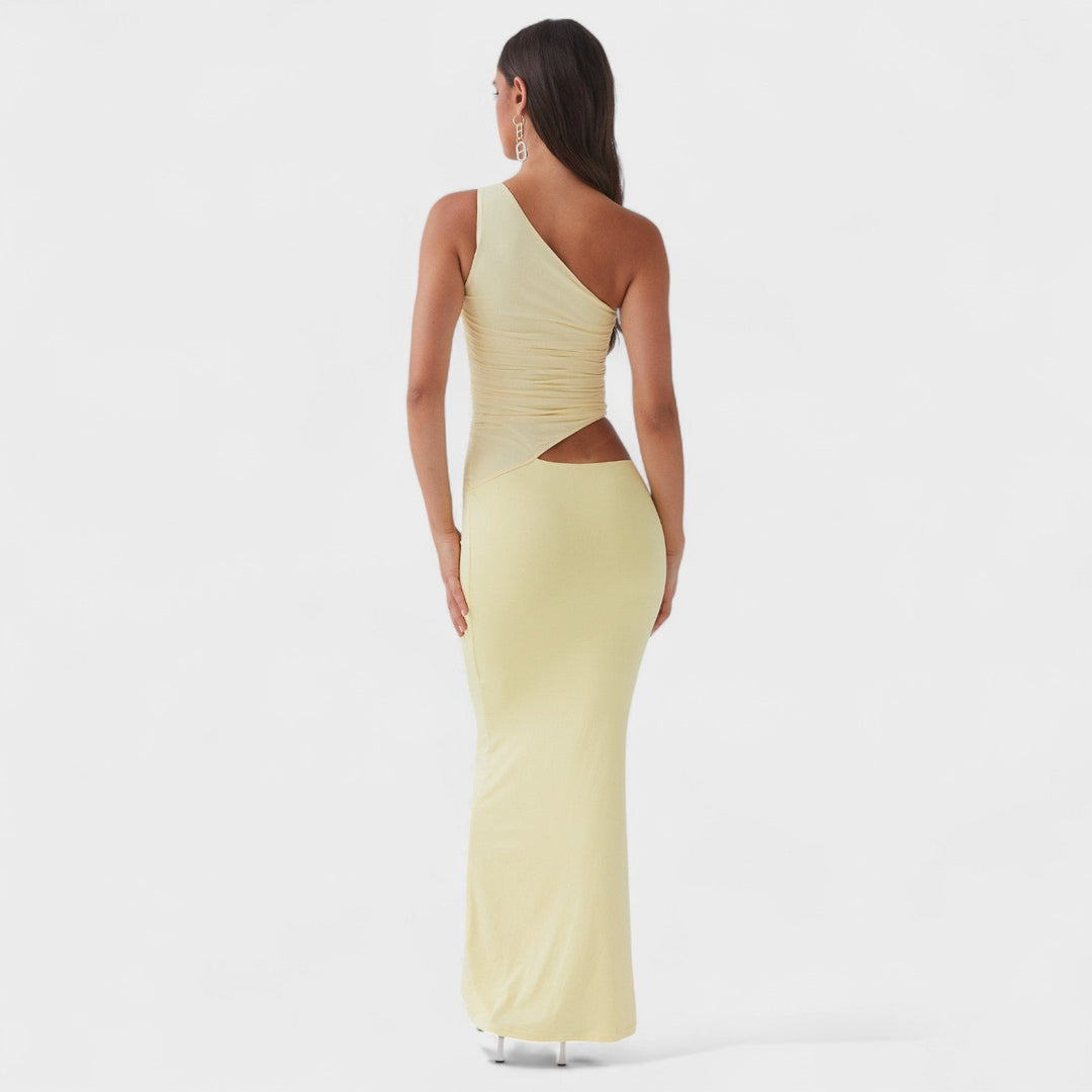 Serenela - Vestito maxi asimmetrico