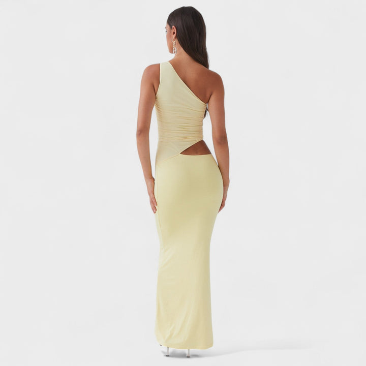 Serenela - Vestito maxi asimmetrico