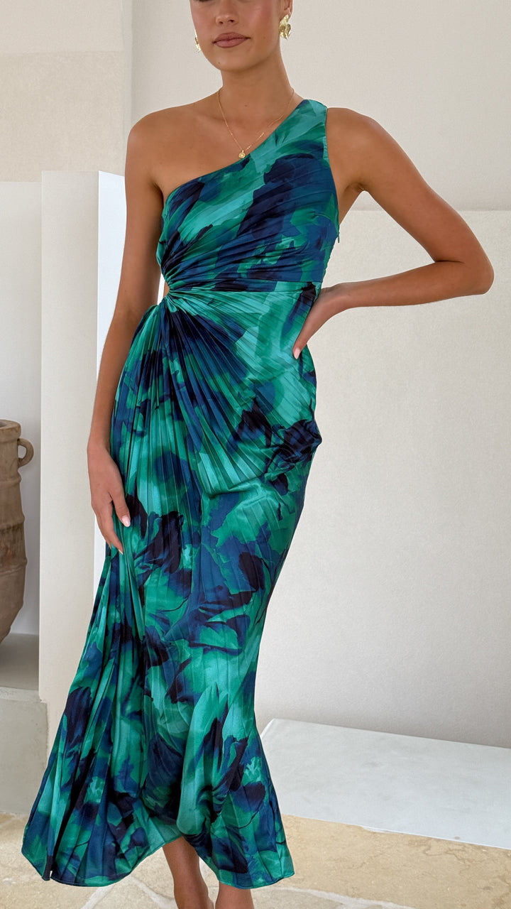 Sienna™ | Elegante Maxikleid con Cut-Out