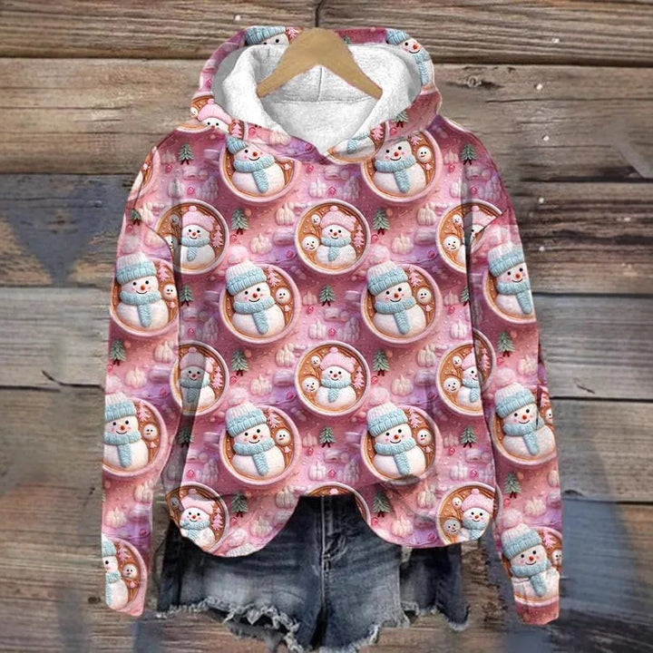 MAGLIONE NATALIZIO 3D | Felpa Calda con Stampa in Rilievo