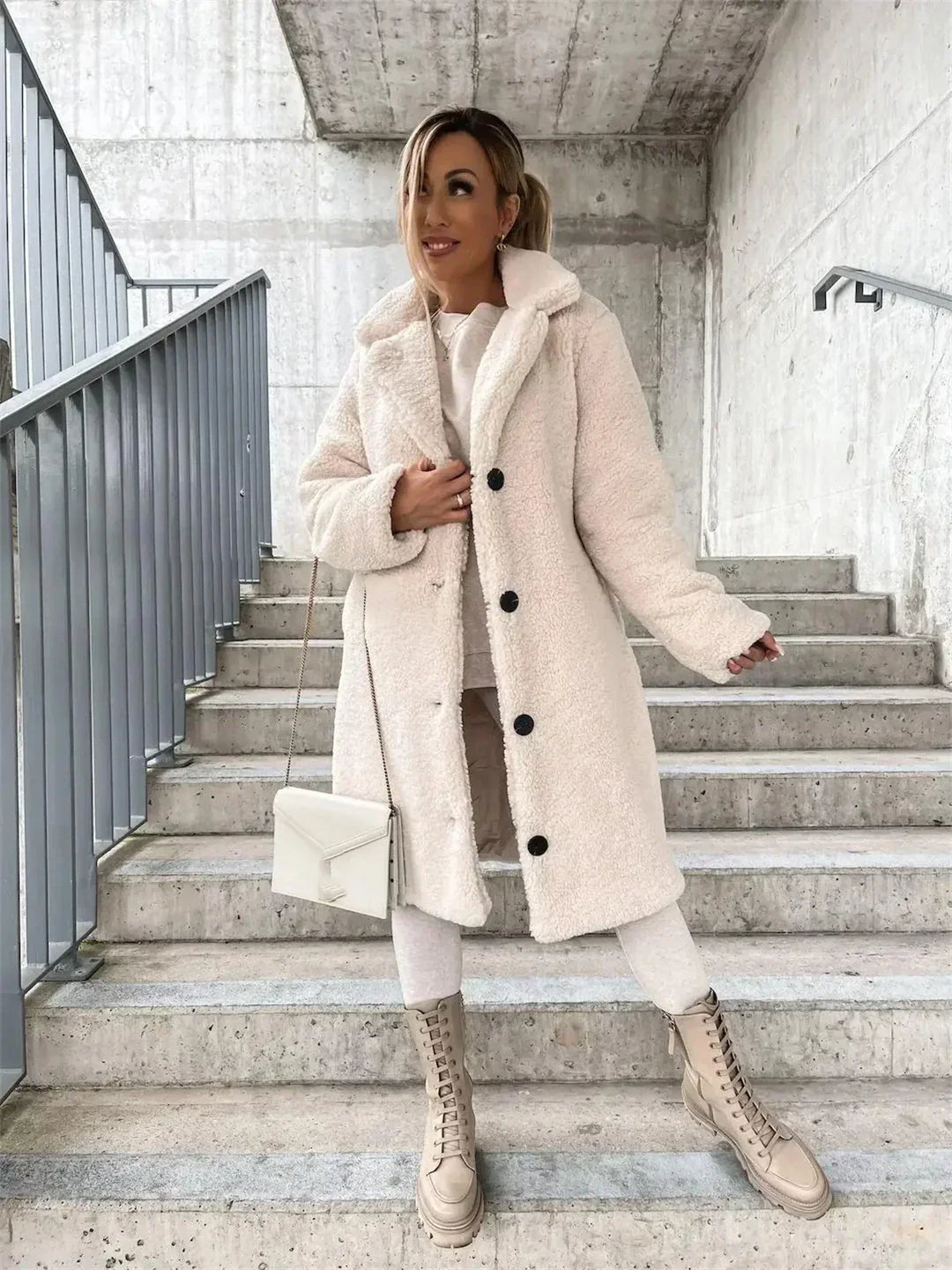Jessica | Cappotto Teddy
