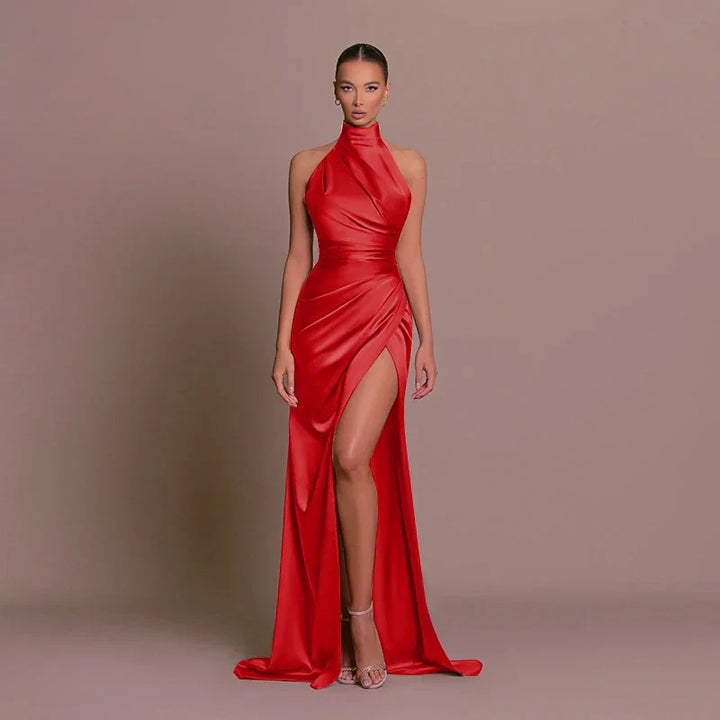Cleo | Abito Elegante con Spacco
