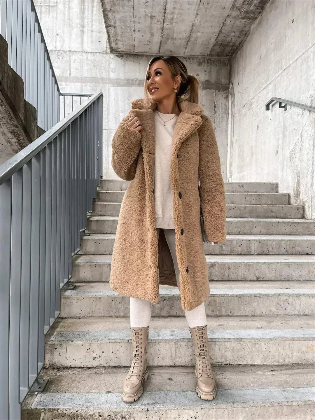 Jessica | Cappotto Teddy