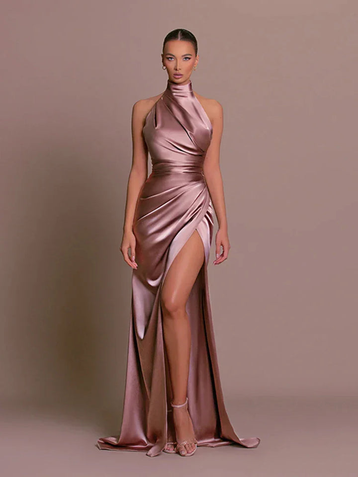 Cleo | Abito Elegante con Spacco