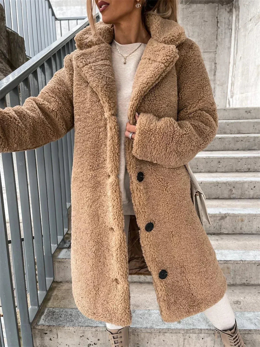 Jessica | Cappotto Teddy