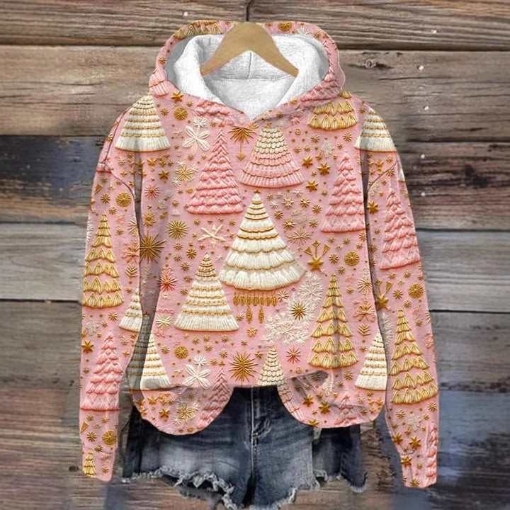 MAGLIONE NATALIZIO 3D | Felpa Calda con Stampa in Rilievo