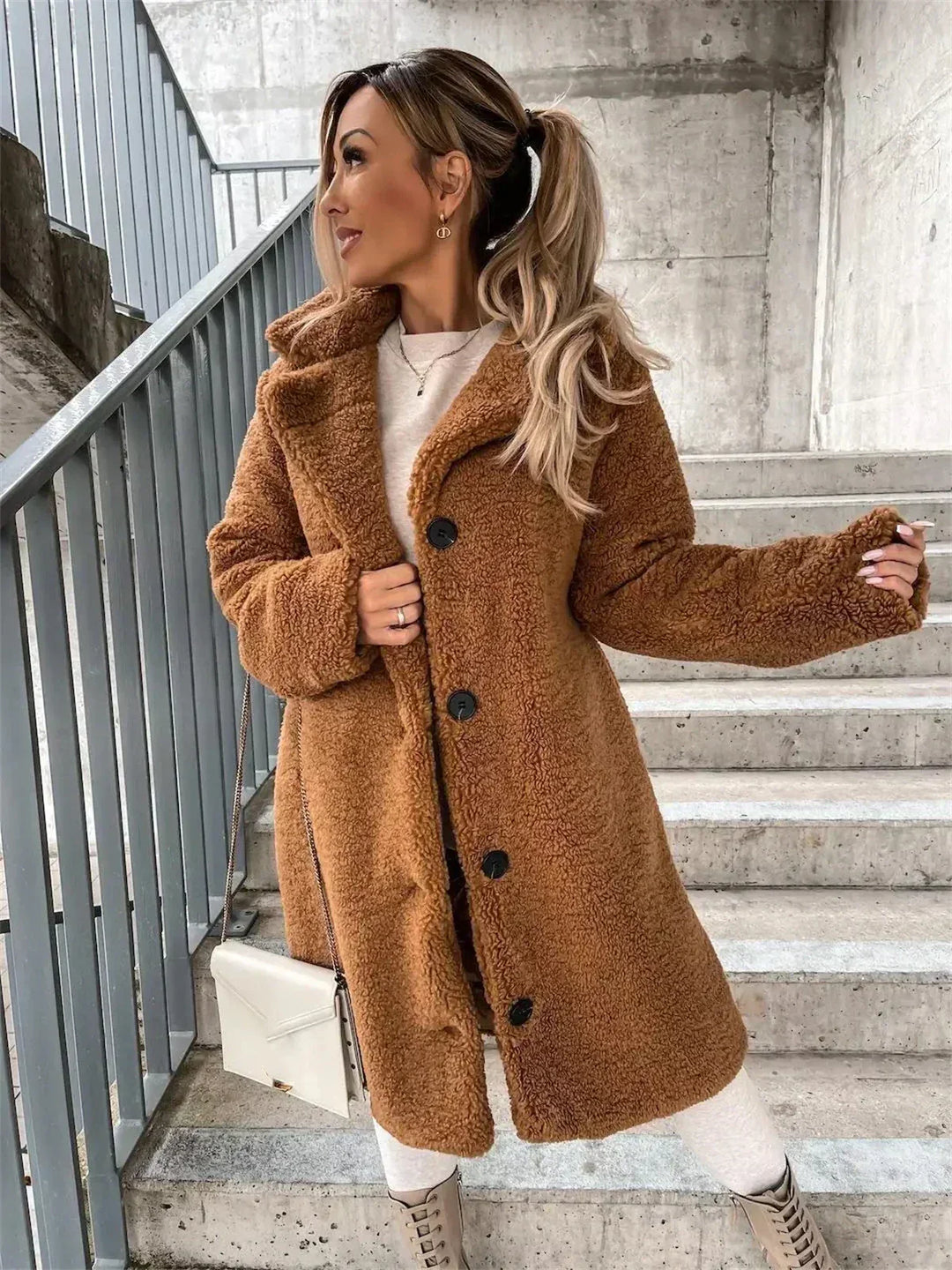 Jessica | Cappotto Teddy