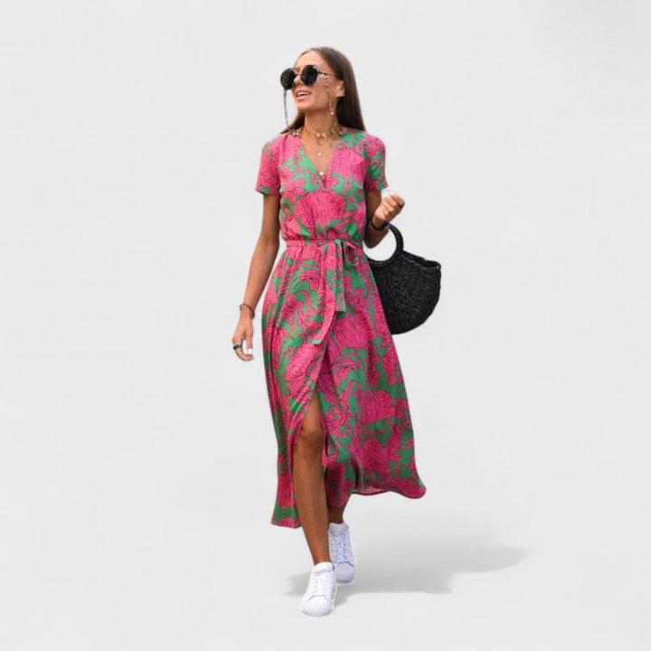 Lirio Rosa - Vestito Boho Chic