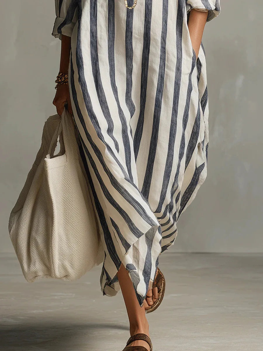 Pepa | Abito camicia lungo