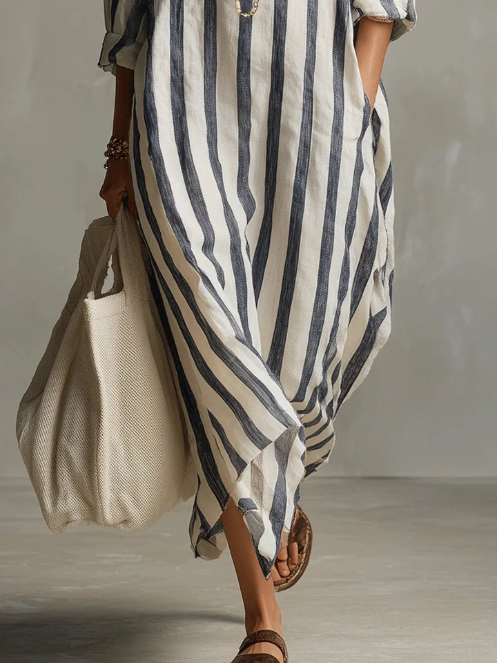 Pepa | Abito camicia lungo